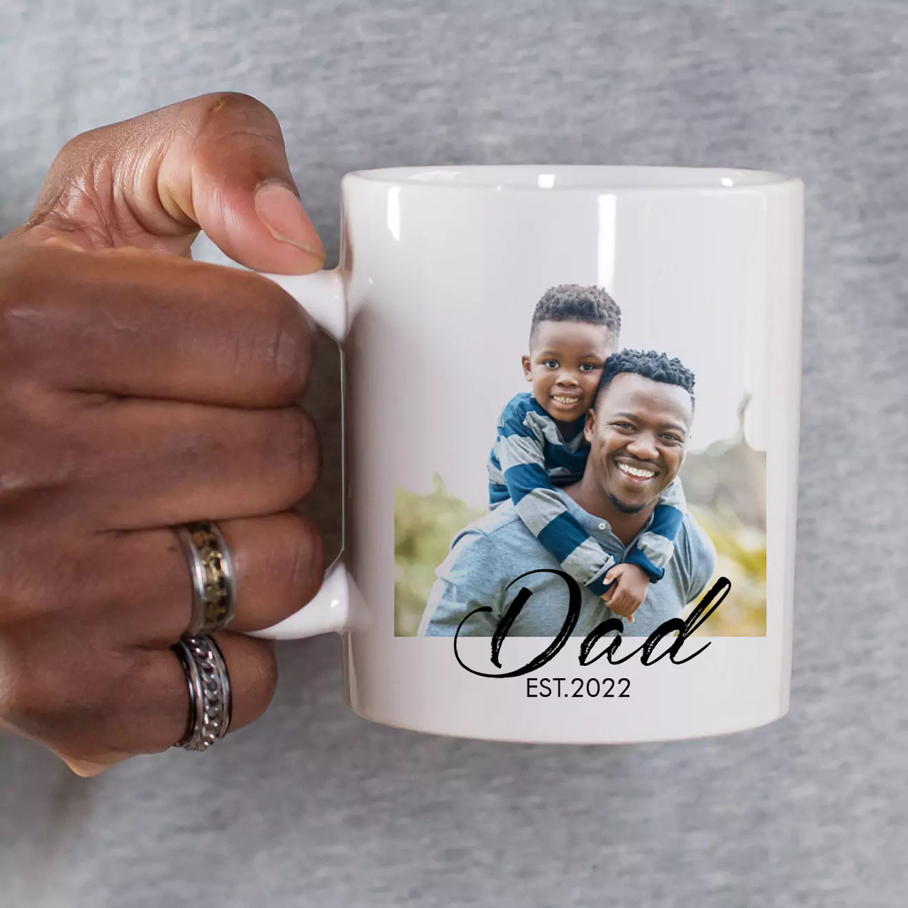 Image featuring a selection of personalised gifts for men from RapidStudio, showcasing custom-designed items that cater to various interests and styles.